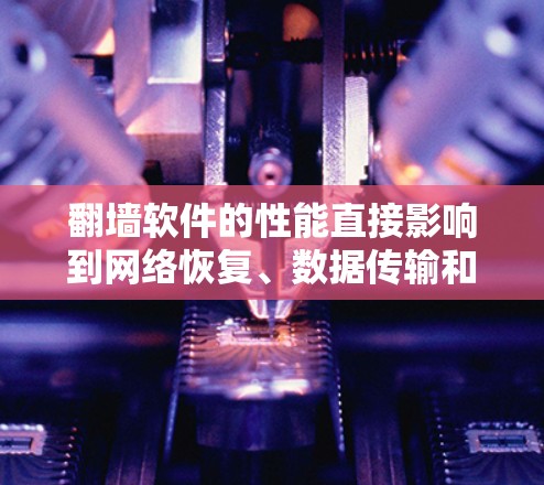 翻墙软件的性能直接影响到网络恢复、数据传输和用户使用体验。以下是对几种常见翻墙软件的性能比较，供您参考