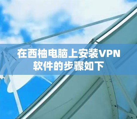 在西柚电脑上安装VPN软件的步骤如下
