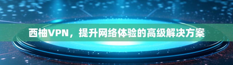 西柚VPN，提升网络体验的高级解决方案