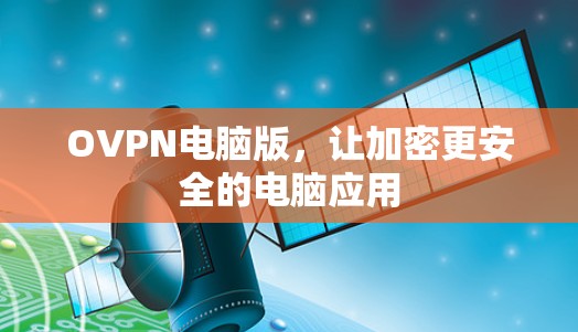 OVPN电脑版，让加密更安全的电脑应用