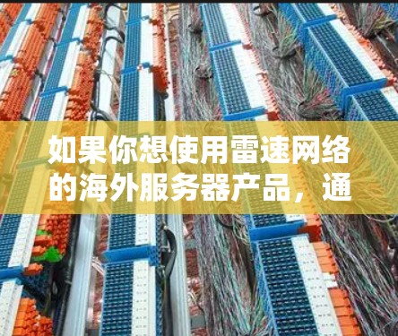 如果你想使用雷速网络的海外服务器产品，通常需要通过雷速网络的全球合作伙伴或服务提供商来购买。以下是关于雷速网络海外服务器的详细介绍