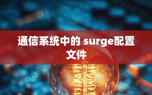 通信系统中的 surge配置文件