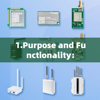 1.Purpose and Functionality: