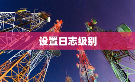 设置日志级别