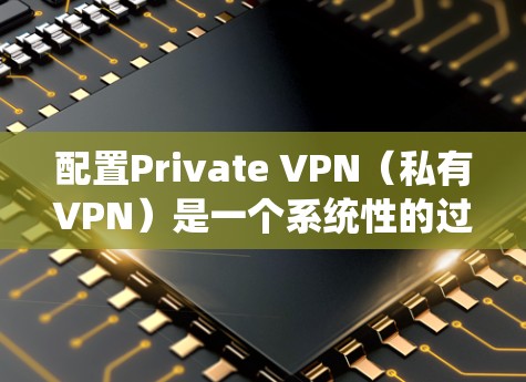 配置Private VPN（私有VPN）是一个系统性的过程，涉及多个步骤和工具。以下是一个详细的步骤指南，帮助你系统地配置VPN